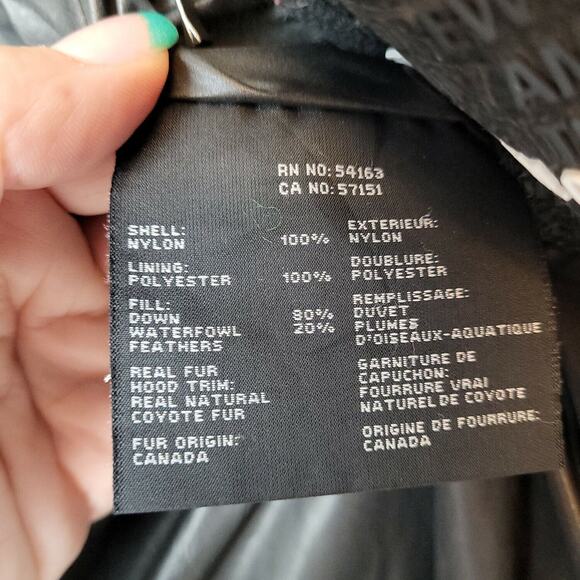 Andrew Marc Womens Gray Long Sleeve Hooded Long Puffer Jacket Size Small - Picture 9 of 12